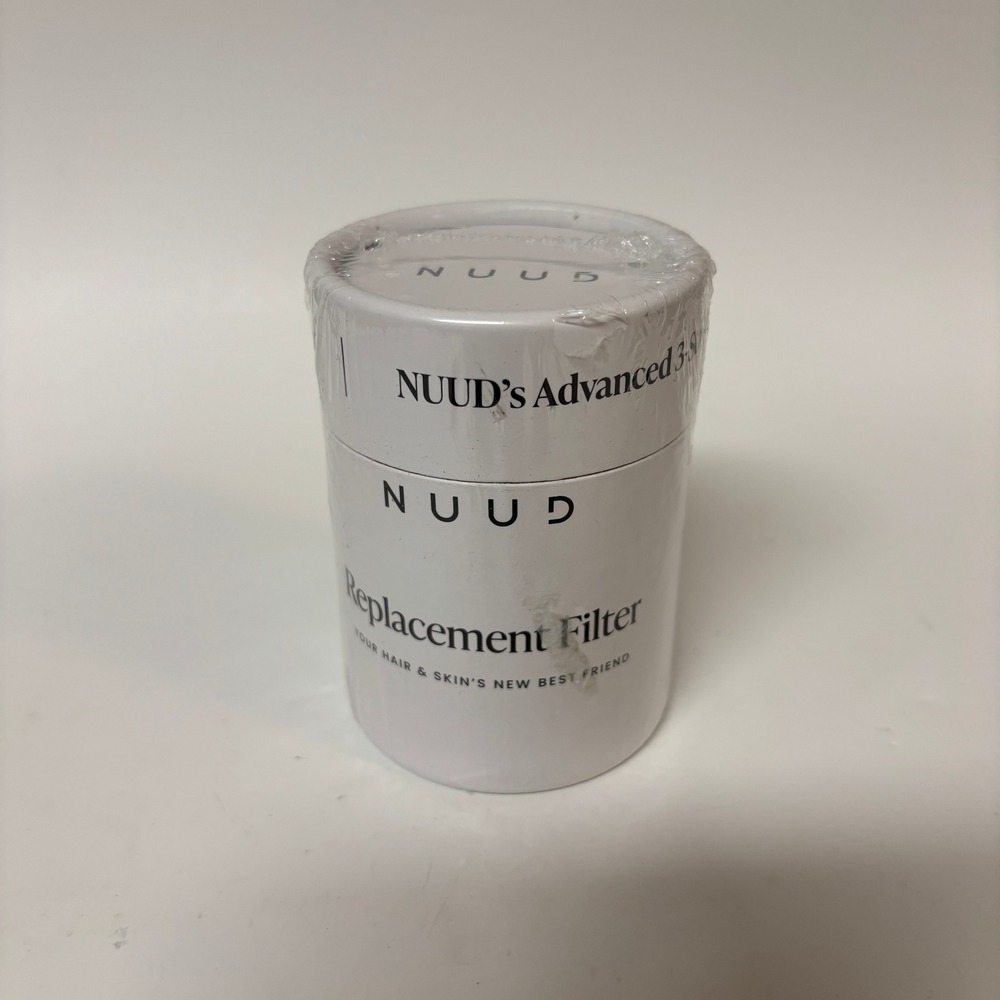NUUD Advanced 3-Stage Shower Replacement Filter New Sealed 90 Day Water Filter